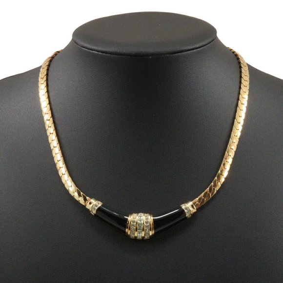 Dior Gold Metal necklace - Picture 1 of 10